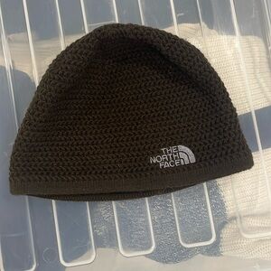 Brown North Face Beanie